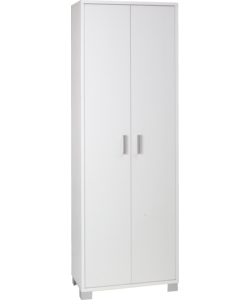 MOBILE 2 ANTE BIANCO FIAMMATO, 63X183X34 CM